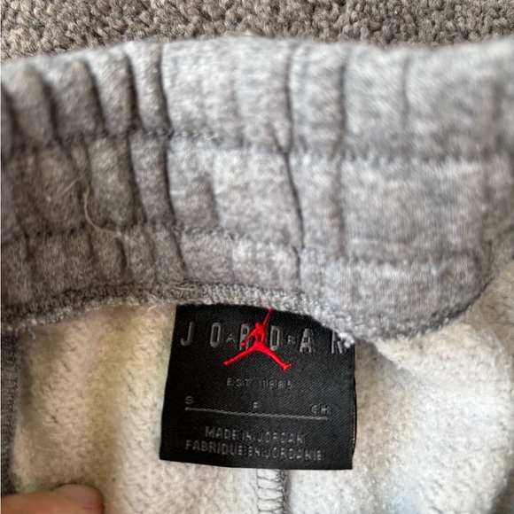 Air JordanClassic Jumpman Fleece Sweatpants 'Grey’ - Picture 6 of 6